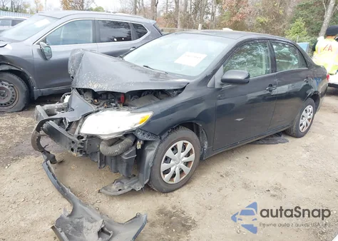 2010 Toyota Corolla Le z USA, uszkodzony, nr VIN 1NXBU4EE0AZ369813